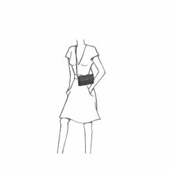 OSPREY LONDON Sasha Black Leather Cross-Body Clutch Bag 10 OSPREY LONDON Sasha Black Leather Cross-Body Clutch Bag -Osprey LondonSales unnamed file 10