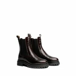OSPREY LONDON Women's 'The Huckleberry', Chocolate Brown Boots