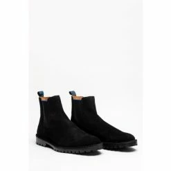 OSPREY LONDON Black Leather 'The Chester' Chelsea Boots -Osprey LondonSales unnamed file 1050