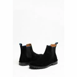 OSPREY LONDON Black Leather 'The Chester' Chelsea Boots -Osprey LondonSales unnamed file 1051