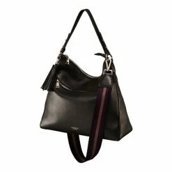 OSPREY LONDON Grainy Hide Leather Stella Hobo Bag Rose Pink -Osprey LondonSales unnamed file 112