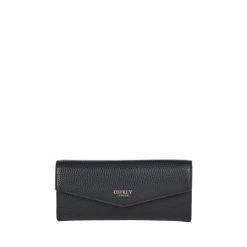 OSPREY LONDON Winslow Boxed 2 In 1 Leather RFID Cardholder Matinee Purse Blue