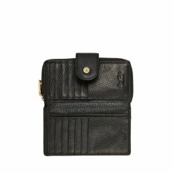 OSPREY LONDON Carla Leather Zip Around Purse Forest Green -Osprey LondonSales unnamed file 1164