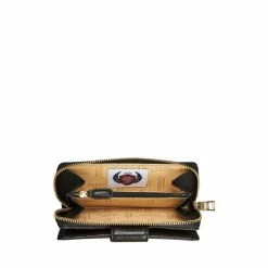 OSPREY LONDON Carla Leather Zip Around Purse Forest Green -Osprey LondonSales unnamed file 1165