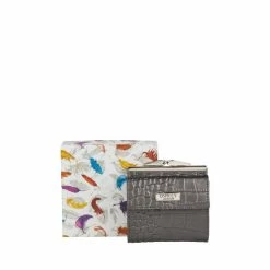 OSPREY LONDON Snap Leather Matinee Purse Pool Blue -Osprey LondonSales unnamed file 1172