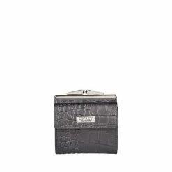 OSPREY LONDON Snap Leather Matinee Purse Pool Blue -Osprey LondonSales unnamed file 1174