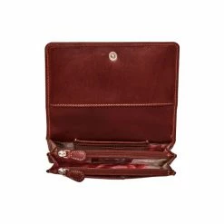 OSPREY LONDON Narissa Cognac Brown Leather Purse -Osprey LondonSales unnamed file 1181