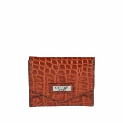 OSPREY LONDON Small Minster Leather Matinee Purse Blue -Osprey LondonSales unnamed file 1189