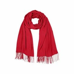 OSPREY LONDON The Rainbow Wrap Scarf Raspberry 31 OSPREY LONDON The Rainbow Wrap Scarf Raspberry -Osprey LondonSales unnamed file 1254
