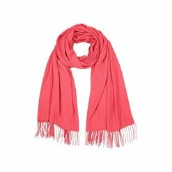 OSPREY LONDON The Rainbow Wrap Scarf Raspberry 33 OSPREY LONDON The Rainbow Wrap Scarf Raspberry -Osprey LondonSales unnamed file 1256