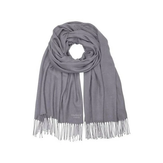 OSPREY LONDON The Rainbow Wrap Scarf Raspberry 12 OSPREY LONDON The Rainbow Wrap Scarf Raspberry - Image 12