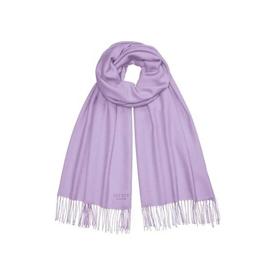 OSPREY LONDON The Rainbow Wrap Scarf Raspberry 13 OSPREY LONDON The Rainbow Wrap Scarf Raspberry - Image 13