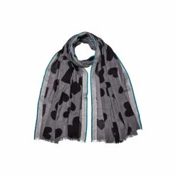 Osprey London Grey True Love Boxed Scarf