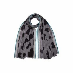 Osprey London Grey True Love Boxed Scarf -Osprey LondonSales unnamed file 1315