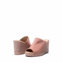 Osprey London Womens Rose Canvas The Casablanca Wedges -Osprey LondonSales unnamed file 1344