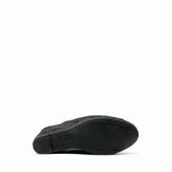 Osprey London Womens Black Canvas The Casablanca Wedges -Osprey LondonSales unnamed file 1407