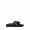 Osprey London Mens Chocolate Brown Leather The Tropic Sandals