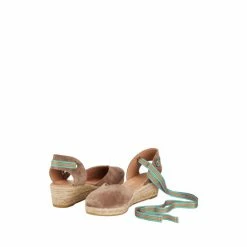 Osprey London Brown The Hendrix Espadrille Sandals -Osprey LondonSales unnamed file 1441