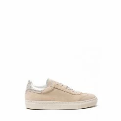 Osprey London Womens Natural Suede The Santorini Trainers