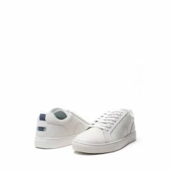 Osprey London Mens White Leather The Truro Cupsole Trainers -Osprey LondonSales unnamed file 1535