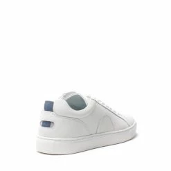 Osprey London Mens White Leather The Truro Cupsole Trainers -Osprey LondonSales unnamed file 1537