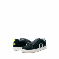 Osprey London Mens Navy Blue Suede The Truro Cupsole Trainers -Osprey LondonSales unnamed file 1541