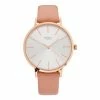 OSPREY LONDON Womens Pink Carlsten Stainless Steel Watch
