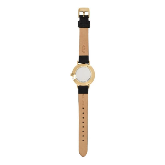 OSPREY LONDON Womens Black Carlsten Stainless Steel Watch 2 OSPREY LONDON Womens Black Carlsten Stainless Steel Watch - Image 2