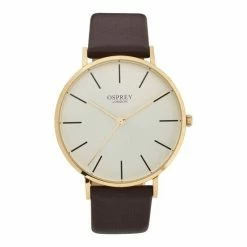 OSPREY LONDON Mens Brown Carlsten Stainless Steel Watch 3 OSPREY LONDON Mens Brown Carlsten Stainless Steel Watch -Osprey LondonSales unnamed file 1563