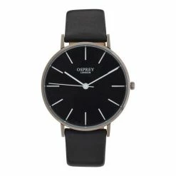 OSPREY LONDON Mens Black Carlsten Stainless Steel Watch 3 OSPREY LONDON Mens Black Carlsten Stainless Steel Watch -Osprey LondonSales unnamed file 1567