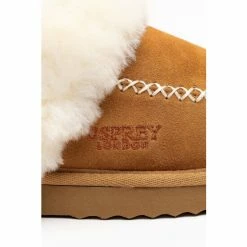 OSPREY LONDON Natural Suede 'The Celeste' Slippers 4 OSPREY LONDON Natural Suede 'The Celeste' Slippers -Osprey LondonSales unnamed file 1585