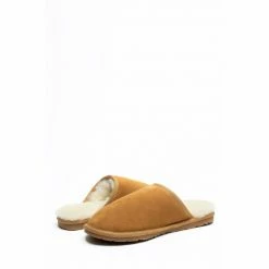 OSPREY LONDON Natural Suede 'The Saturday' Slippers -Osprey LondonSales unnamed file 1601