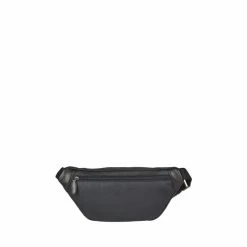 OSPREY LONDON Grantham Waxed Canvas & Leather Bumbag Grey & Tan 10 OSPREY LONDON Grantham Waxed Canvas & Leather Bumbag Grey & Tan -Osprey LondonSales unnamed file 175