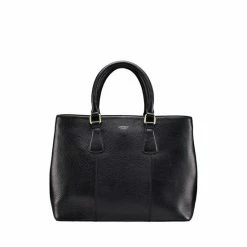 OSPREY LONDON Adaline Leather Work Bag Black 5 OSPREY LONDON Adaline Leather Work Bag Black -Osprey LondonSales unnamed file 213