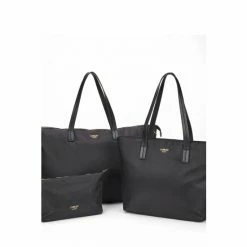 OSPREY LONDON The Wanderer Nylon Weekend Holdall Bag With Pouch Black -Osprey LondonSales unnamed file 233