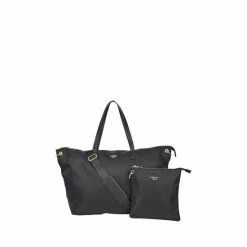 OSPREY LONDON The Wanderer Nylon Weekend Holdall Bag With Pouch Black -Osprey LondonSales unnamed file 235