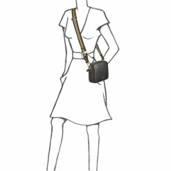 OSPREY LONDON Chiswick Grainy Hide Leather Crossbody Bag Tan Brown -Osprey LondonSales unnamed file 244