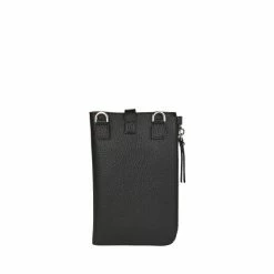 OSPREY LONDON Womens Electra Pebble Grain Leather Lanyard Phone Pouch Bag Khaki Green -Osprey LondonSales unnamed file 267