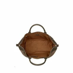 OSPREY LONDON Stone Old Calf Leather Hunter Weekend Holdall Bag -Osprey LondonSales unnamed file 284