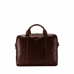 OSPREY LONDON Chocolate Brown Farringdon Leather Laptop Bag -Osprey LondonSales unnamed file 293