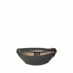 OSPREY LONDON The Walker Black Leather Bum Bag -Osprey LondonSales unnamed file 3