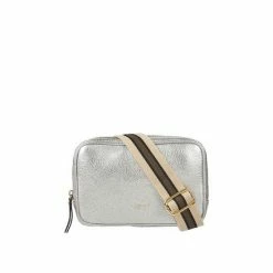 OSPREY LONDON Womens Grainy Hide Leather Roma Cross-Body Bag Navy -Osprey LondonSales unnamed file 327