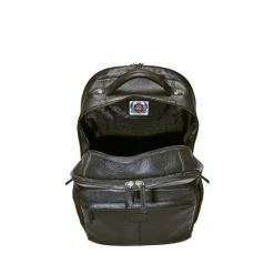 OSPREY LONDON The Lockton Black Leather Backpack -Osprey LondonSales unnamed file 340