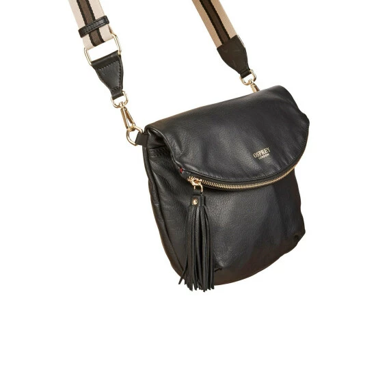 unnamed-file-377.jpg OSPREY LONDON Womens Smooth Calf Leather Milano Cross-Body Bag Black -Osprey LondonSales unnamed file 377
