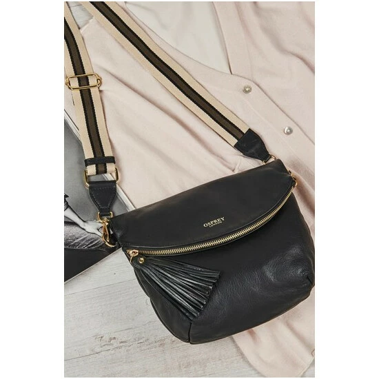 unnamed-file-380.jpg OSPREY LONDON Womens Smooth Calf Leather Milano Cross-Body Bag Black -Osprey LondonSales unnamed file 380