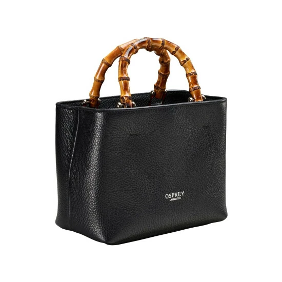 OSPREY LONDON Nappa Leather Mini Clio Grab Bag Pear Green 2 OSPREY LONDON Nappa Leather Mini Clio Grab Bag Pear Green - Image 2
