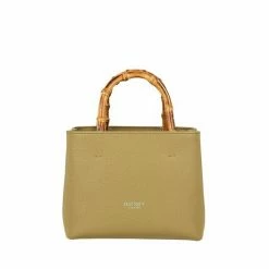 OSPREY LONDON Nappa Leather Mini Clio Grab Bag Pear Green 12 OSPREY LONDON Nappa Leather Mini Clio Grab Bag Pear Green -Osprey LondonSales unnamed file 390