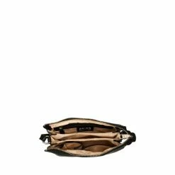 OSPREY LONDON Black Saddle Leather Kelso Cross-Body Bag -Osprey LondonSales unnamed file 395