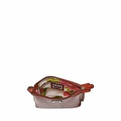 OSPREY LONDON Leather Minster Croc Cross-Body Bag Cognac Brown -Osprey LondonSales unnamed file 40