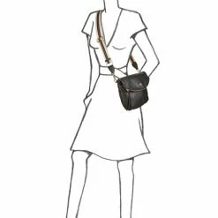 OSPREY LONDON Womens Smooth Calf Leather Milano Cross-Body Bag Pink -Osprey LondonSales unnamed file 411